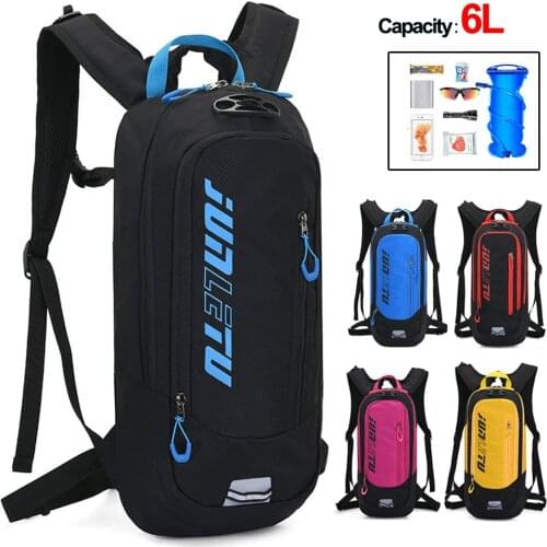 6L Cycling Bag Mens Women Riding Waterproof Breathable Running Backpack,Bike Water Bag, Bicycle Helmet Bags