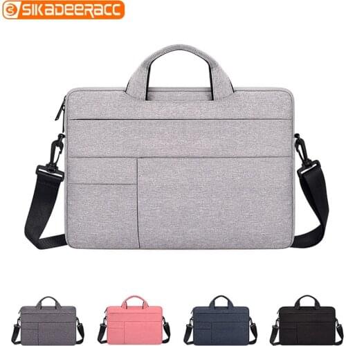 Single Shoulder Handbag Laptop Bag For Notebook 13.3 14.1 15.4 15.6 iPad Apple Liner Lenovo Breathable Ultra Thin Lightweight