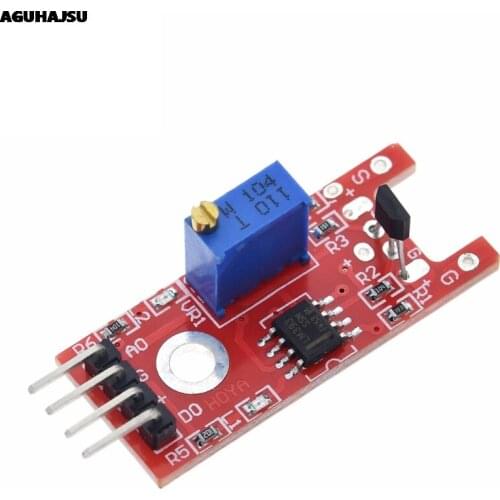Smart Electronics 4pin KY-024 Linear Magnetic Hall Switches Speed Counting Sensor Module for arduino DIY Kit