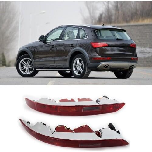 Auto Rear Bumper Lower Tail Light For Audi Q5 2.0T 2009-2016 US Models OE 8R0945095B 8R0945096B Reverse Fog Lamp Car Bumper Lamp