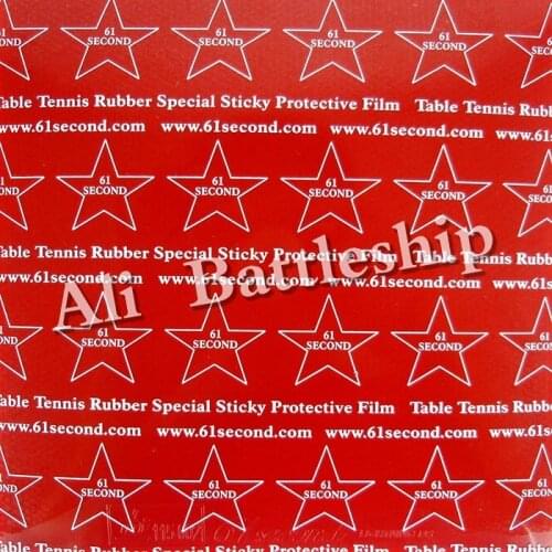 2x 61SECOND LIGHTNING DS pip-in Economic Training Table Tennis pingpong Rubber with sponge