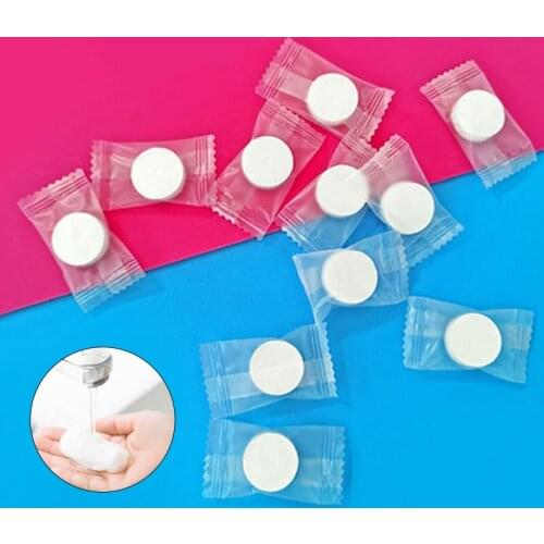 50PCS Disposable Cotton Compressed Non-woven Travel Towel Pieces, Face Cleaning Paper Towels, Kitchen Disposable Paper Napkins