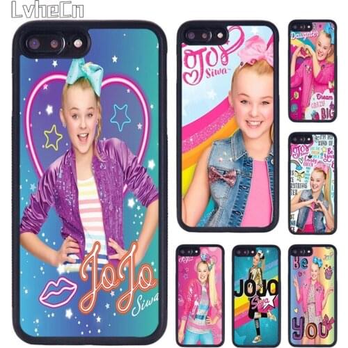 LvheCn Jojo Siwa Phone Case For iPhone 5 SE 6s 7 8 Plus 11 12 Pro X XR XS Max Samsung galaxy S7 S8 S9 S10