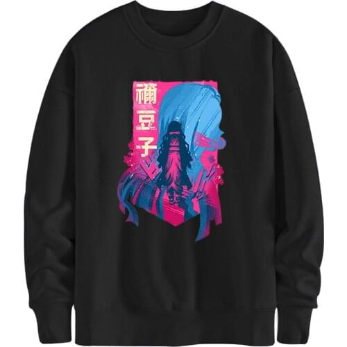 Demon Slayer Cartoon Fleece Hoodies Sweatshirts Men 2020 Harajuku O-neck Clothes Fashion Brand Tracksuit Black Moletom Masculino