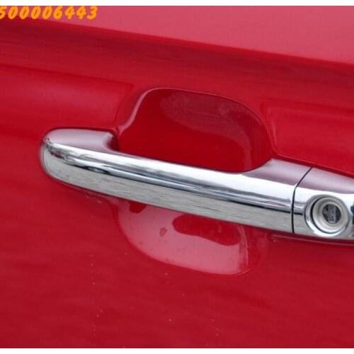 For Kia Forte 2009 - 2013 Td Chrome Door Handle Cover Trim Set 2010 2011 2012 Never Rust Car Accessories Stickers Car Styling
