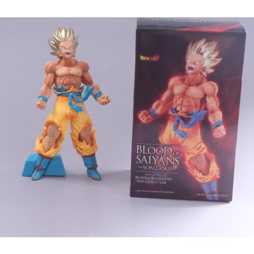 Japanese Anime Figure Blond Outbreak Brush PVC Anime Figure Collection Model 20cm