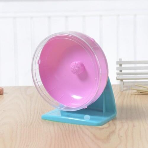 Hamster Running Wheel Exercise Playing Small Pet Supplies Cute Rat Mouse Wheels Toy Cage Accessories