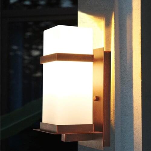 And contemporary outdoor ultra bright outdoor waterproof wall lamp villa garden courtyard balcony aisle door wall lamp