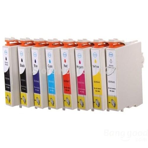 INK WAY T0540-T0549 Compatible Ink Cartridge for Epson Stylus Photo R800 R1800