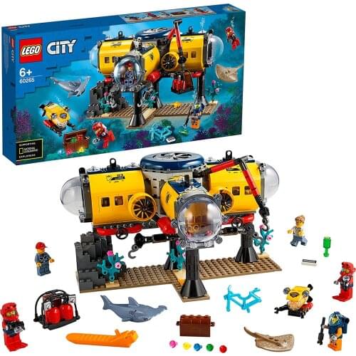 LEGO City Ocean Exploration Base Building Set 60265 (497 Pieces)
