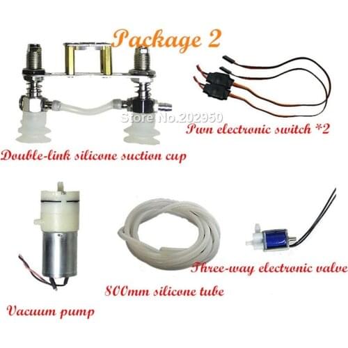 Mechanical Arm Vacuum Pump Suction Cup For MG996/MG995/DS3218 Robot Arm Accessories Robotic Manipulator Model DIY Kit
