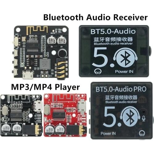 New Bluetooth 5.0 Decoder Board Audio Receiver BT5.0 PRO MP3 Lossless Player Wireless Stereo Music Amplifier Module With Case