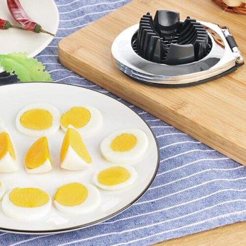 NEW Multifunction Egg Slicers Section Cutter Divider Plastic Egg Splitter Cut Egg Device Creative Kitchen Egg Tools