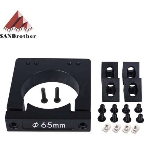 Openbuilds Router spindle mount kit 52mm 65mm 71mm 80mm diameter For Makita RT 0700C router CNC C-BEAM machine DIY parts