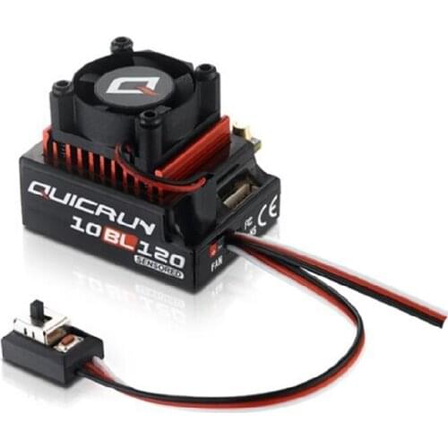 HobbyWing QuicRun 1/10 Brushless Sensored 120A ESC 10BL120 for Car 1:10
