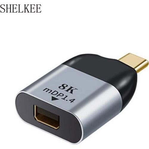 Type-c to Displayport/Type-c to Mini Displayport adapter adapter supports 4K@60HZ(DP1.4) output adapter