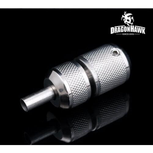 Professional Knurled Twist Self-Lock Tattoo Grip Stainless Steel 25mm WG066
