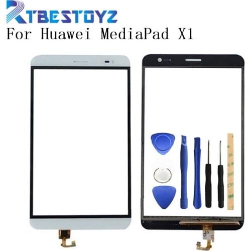 RTBESTOYZ For Huawei MediaPad X1 7.0 7D-501u 7D-501L 7D-503L Touch Screen Panel Digitizer Glass Lens Repair Parts Replacement