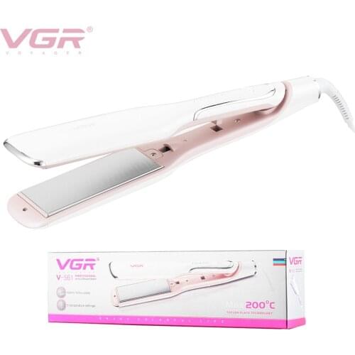 VGR Hair Curler & Straightener 2 in 1 Spiral Wave Curling Iron Professional Ceramic Hair Curling Iron Hair Fashion Styling Too