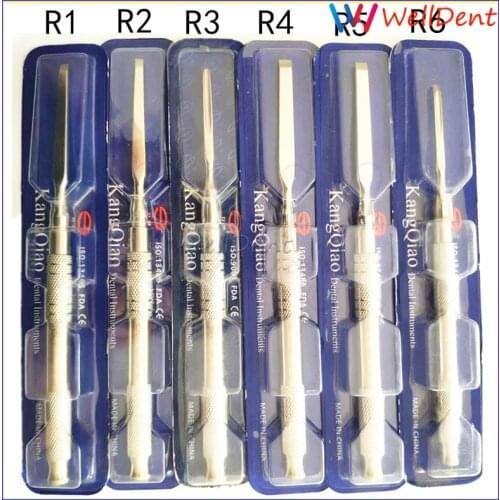 Dental Instrument Dental Ridge Splitting Extraction Chisels Bone R1~r6 Dental Materials