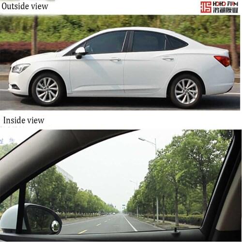 HOHOFILM 35%VLT 2mil Window Tint Windshield Tint Ultra Clear Car Window Foils Solar Protection Film Windshield Sun Shade Tint