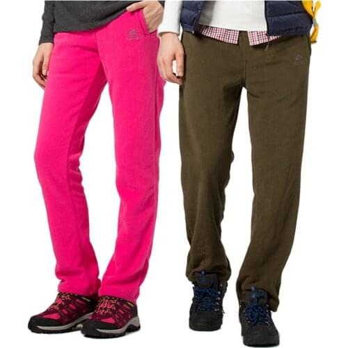 Outdoor Fleece Pants Male Polar Fleece Trousers Womens Autumn Winter thickening Warm Sports Trekking Ski Hiking Fleece Pants