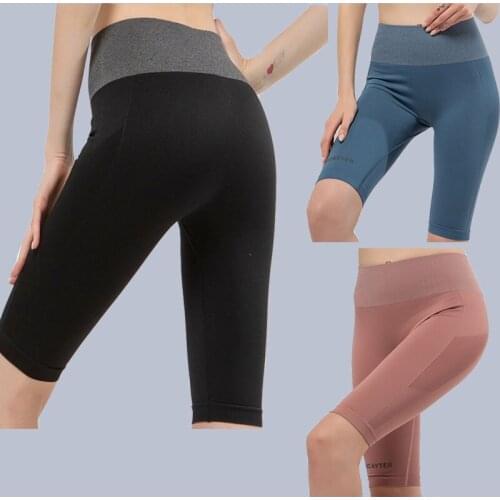 Womon Fitness High Waist Seamless Yoga Shorts Fitness Clothing Women Sport Outfit Clothing Gym Female Leggings Sportswear Tights