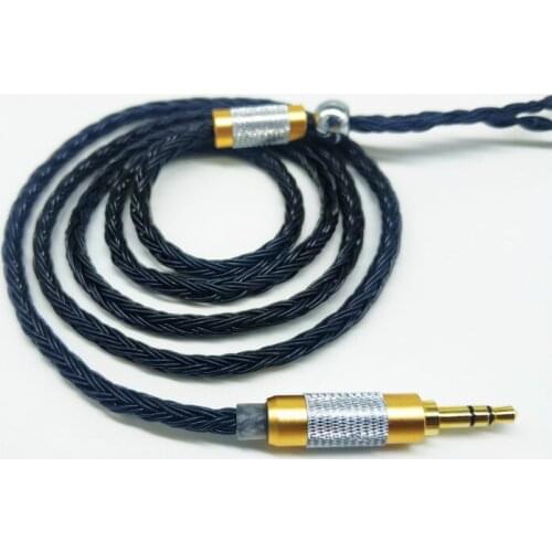 0.78MM 2PIN Mmcx Interface Headphone Cable HiFi Upgrate Audio Cable 0.78mm Earphone Cable for Shure/KZ//TRN /UE /BL03 /BL05