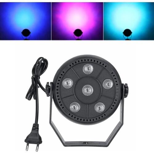 3in1 LED Par RGBW LED Stage Light Par Light for Disco DJ projector Machine Party Decoration Stage Lighting EU/US Plug