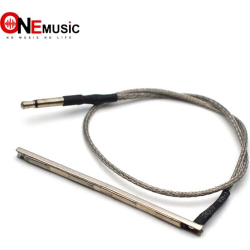 Rod Piezo Ukulele Open Pickup Instrument Pickup with Gold 2.5 Jacket