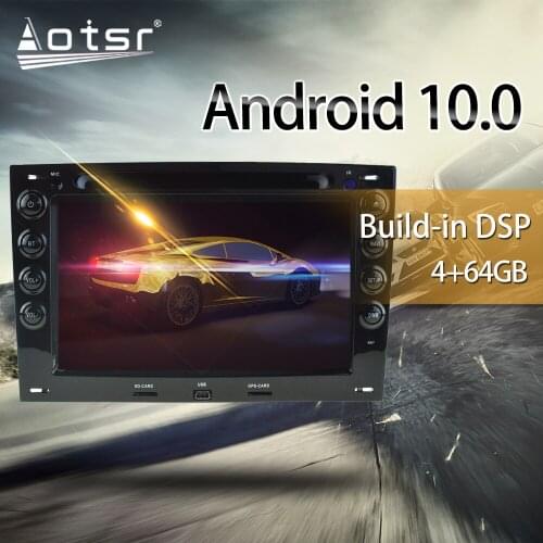 For RENAULT MEGANE 2003-2010 Car Multimedia Radio Player Stereo Android 10 DSP 7inch IPS Screen Audio Radio GPS Nav BT head unit