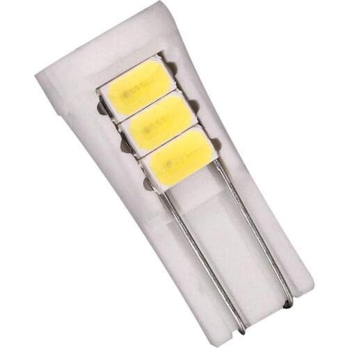 Car Light T10 5050 8SMD LED Ceramic Car Auto Truck Side Width Dashboard Light Lamp Bulb Durable Super Bright