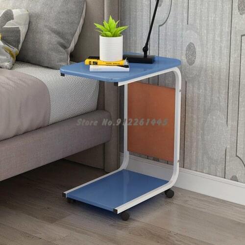 Side Table Mobile Tea Table Tea Table Simple Small Table Mini Corner Table Sofa Side Table Computer Table Bedside Table
