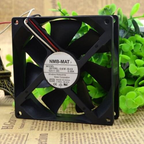 FOR NMB 92253610RL-04W-B49902512V 0.35A9CM Computer Chassis Cooling Fan