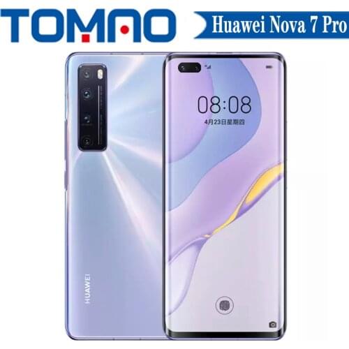 Huawei Nova 7 Pro 5G Mobile Phone 8GB RAM 128GB 256GB ROM Kirin 985 Octa Core 6.57" OLED 4000mAh 64.0MP Main Camera Android 10