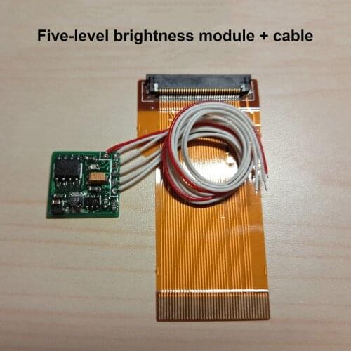 For GBA LIGHT+ Highlighting Cable Five-level Brightness Module Highlighting Aurora Backlight Accessory Kits 32/40 pin cable