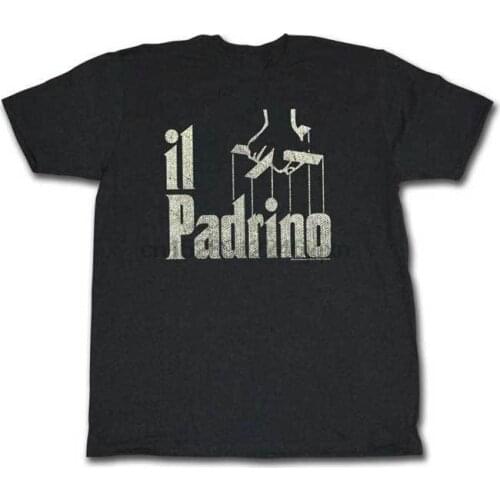The Godfather El Padrino Movie Logo Adult T Shirt Classic Gangster Movie