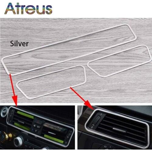 For bmw e90 e92 Air Conditioner Vent Outlet Cover Styling Aluminum Alloy Decoration interior mouldings 3 series Accessories