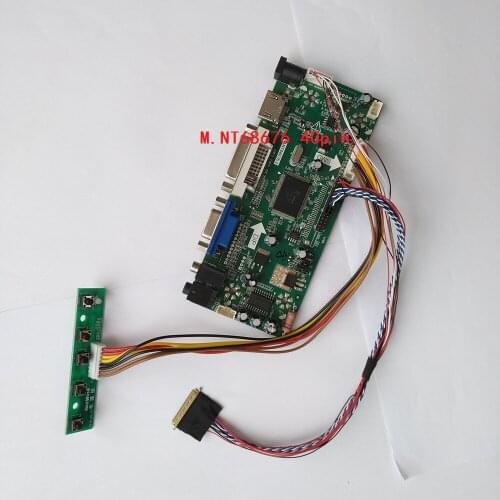 M.NT68676 HDMI LVDS DVI VGA LED Controller board Kit for LP173WF1-TLA1/TLA2 LP173WF1(TL)(B3) 1920X1080 monitor