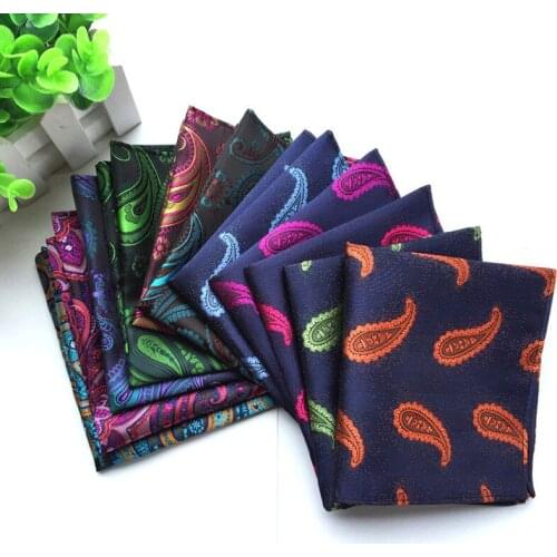 Men Pocket Square Business Suit Tie Suit Nylon Silk Suit Pocket Handkerchiefs Formal Fashion Female Official Pocket Hankies