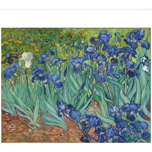Famous Painter Vincent van Gogh Series Flower 5D DIY Diamond Painting Cross Stitch Kit Home Decor Crafts