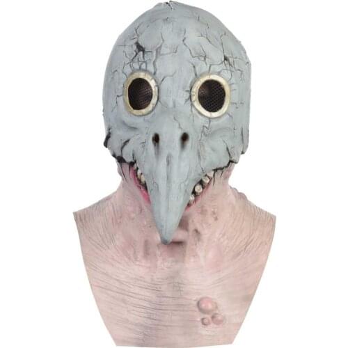 New Masque Steampunk Plague Doctor Horror Anime Cosplay Masks Halloween Masquerade Natural Latex Fashion Party Halloween Mask