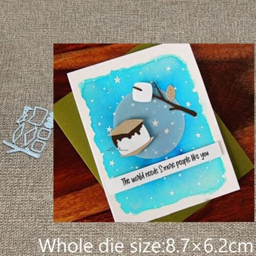 New Design Craft Metal stencil mold Cutting Dies dessert marshmallow scrapbook die cuts Album Paper Card Craft Embossing