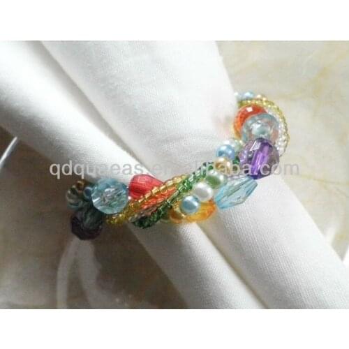 Aliexpress sold beaded wedding napkin ring