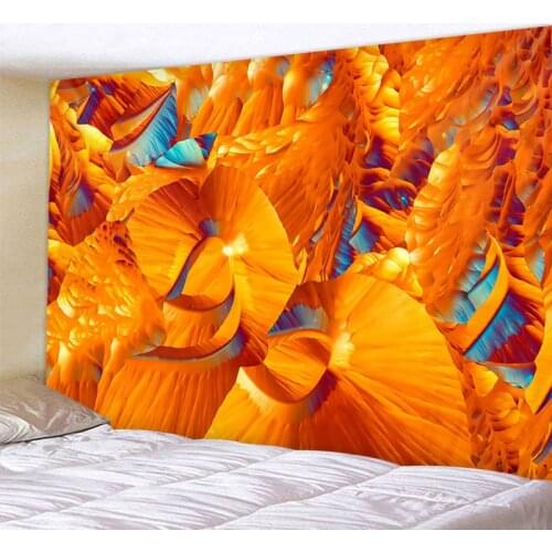 Psychedelic art Mandala Printed Polyester Tapestry Wall Hanging For Decorate Home Living Room Bedroom Office 6 Sizes