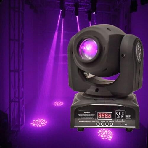 30W Gobo Spot Moving Head Light LED Moving Head Spot Stage Lighting Disco Light Professional Stage & DJ DMX Stage Light