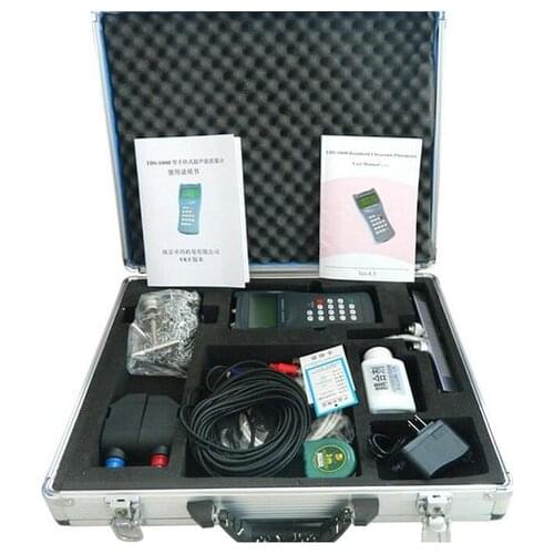 Ultrasonic liquid flow meter TDS-100H-S2+M2 Sensor DN15-DN700mm Water Flowmeter