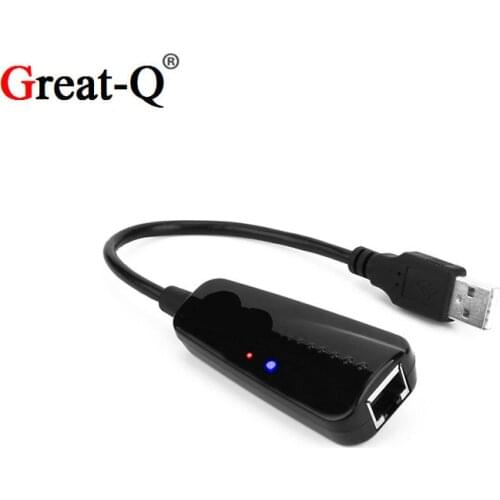 Usb 2.0 to RJ-45 rj45 10/100Mbps Ethernet Network Card External LAN Adapter adaptator cable For Laptop PC