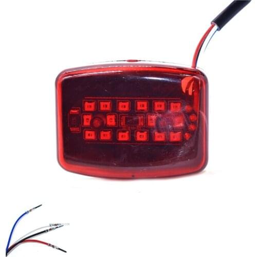 Electric Scooter Rear Tail Light Lamp LED Tail Stoplight Scooters Safety Light is suitable for 8inch Electric Scooter