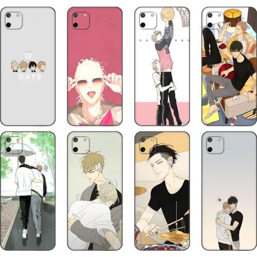 Black tpu Case For OPPO Realme C11 C20 C21 Case Back Cover Bumper 19 Days